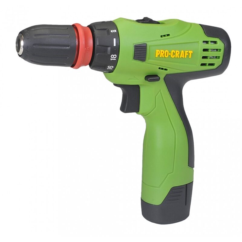 Autofiletanta Procraft PA 12Pro DFR, fara fir, 2 Acumulatori, 12V, 2 trepte, 2 Ah - Masini de gaurit si insurubat cu acumulator - Simple Tools