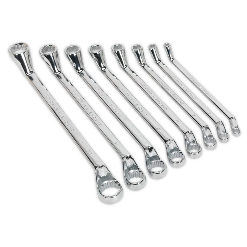 Set Chei Inelare Cu Cot, 8 Piese - Truse Scule - Simple Tools