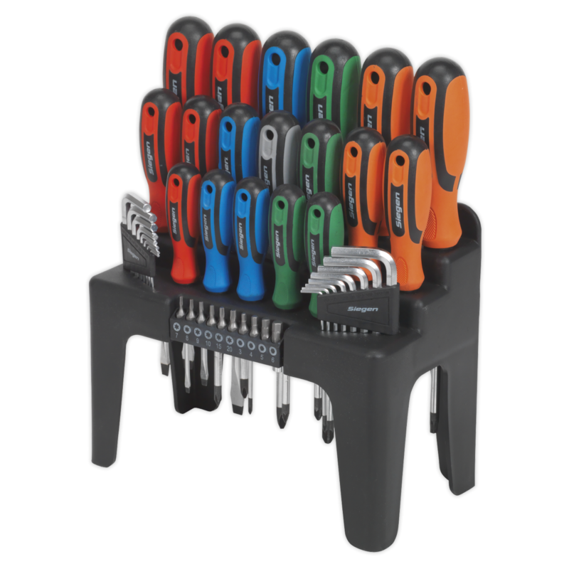 Set Surubelnite Siegen, Imbusuri Si Biti, 44 Piese - Surubelnite - Simple Tools