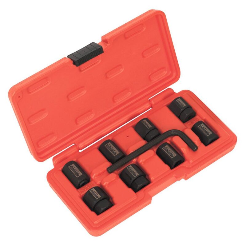 Set Extractoare Pentru Suruburi, 9 Piese, Sealey - Recuperatoare/Extractoare si Prese - Simple Tools