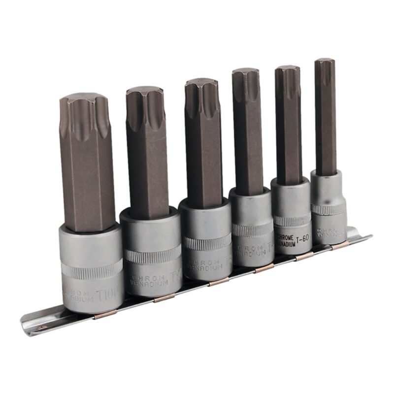 Set Chei Tubulare Cu Capete Trx, 6 Piese, 1/2 - Truse Scule - Simple Tools Set Chei Tubulare Cu Capete Trx, 6 Piese, 1/2 - Truse Scule - Simple Tools