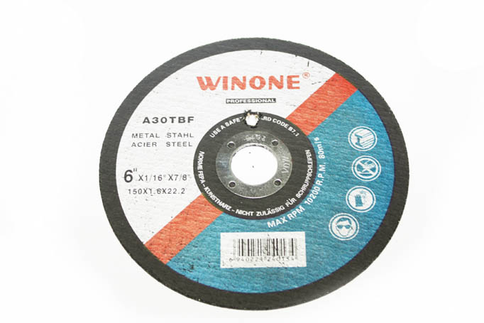 Disc abraziv Winone pentru metal #180 (10pcs) - Discuri/Burghie/Perii si Freze pentru METAL