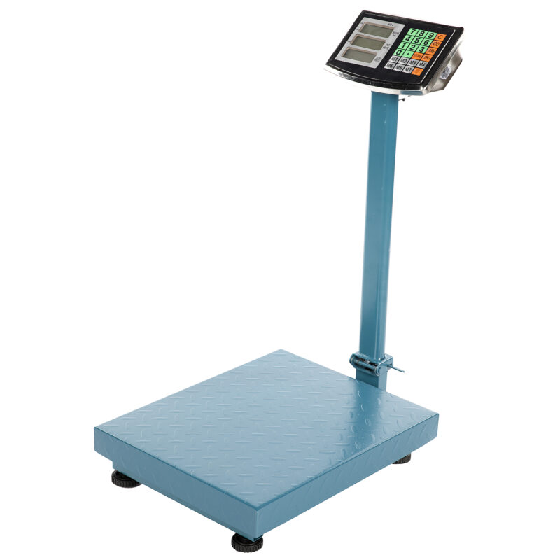 Cantar cu afisaj dublu 300kg, brat rabatabil, 40x50cm - Cantare - Simple Tools