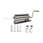 Aparat de umplut Carnati Elefant KY-2006PA, 3 kg, metal/inox, Orizontal/Rabatabil+ 4 palnii, prindere de masa - Masini umplut carnati - Simple Tools Aparat de umplut Carnati Elefant KY-2006PA, 3 kg, metal/inox, Orizontal/Rabatabil+ 4 palnii, prindere de masa - Masini umplut carnati - Simple Tools