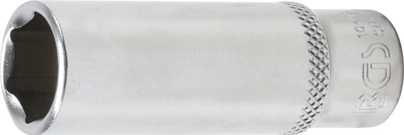 BGS 10412 Cheie tubulara 6 colturi, lunga | 6,3 mm (1/4") | 12 mm - Chei Tubulare Normale si Impact - Simple Tools