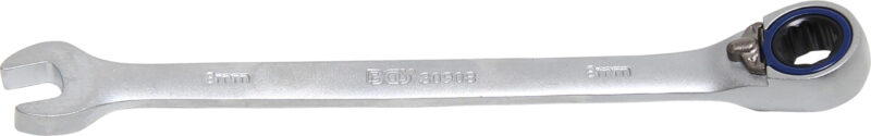 BGS 30908 Cheie combinata cu clichet reversibil, 8mm - Chei combinate/fixe si inelare - Simple Tools