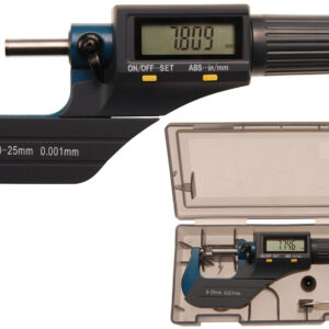 BGS 8427 Micrometru digital, 0 – 25 mm - Instrumente de masura