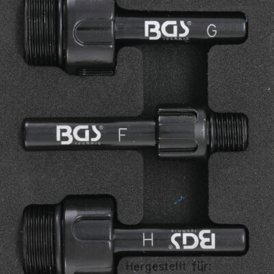 BGS 9990  Set adaptoare pentru schimb de ulei la cutii automate de viteza,  Mercedes 722.9, VW / Audi DSG,  VW / Audi CVT - Schimb ulei - Simple Tools