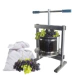 Teasc/Presa struguri Vilen Inox 10 L, cu picioare - Zdrobitoare - Simple Tools Teasc/Presa struguri Vilen Inox 10 L, cu picioare - Zdrobitoare - Simple Tools