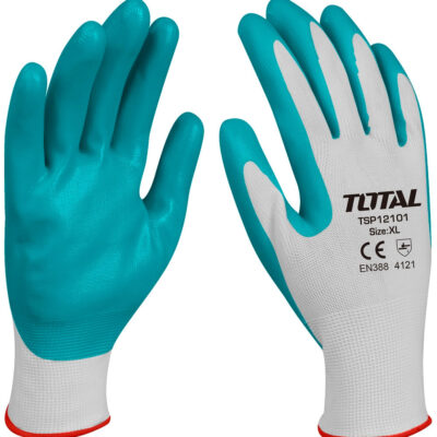 TOTAL - MANUSI DE PROTECTIE - NITRIL + TEXTIL - XL - Manusi Industriale - Simple Tools