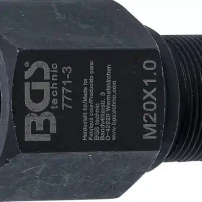 Adaptor pentru extractor de injectoare cu filet interior de M20x1.0mm, BGS 7771-3