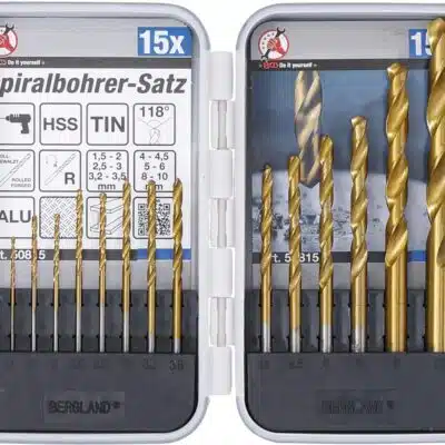 BGS 50815 Set burghie spiralate HSS titan-nitrurat 1
