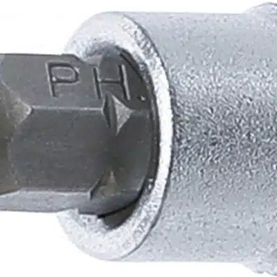 Bit cap cruce PH2 cu tubulara 1/4"
