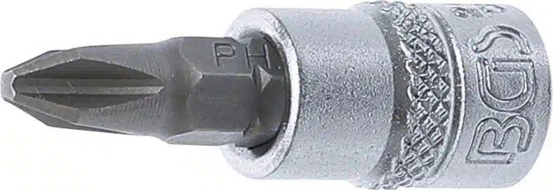 Bit cap cruce PH2 cu tubulara 1/4"