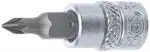 Bit cap cruce PZ0 cu tubulara 1/4" Bit cap cruce PZ0 cu tubulara 1/4"