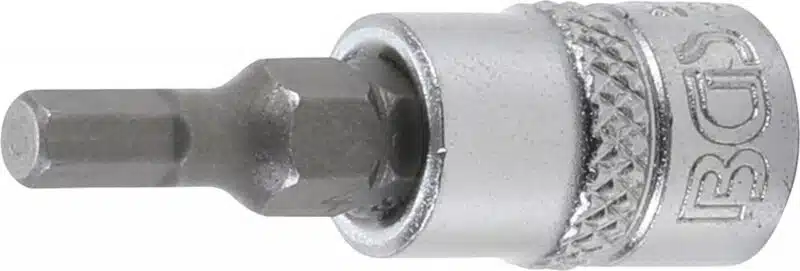 Bit Imbus 4mm cu tubulara 1/4" (6