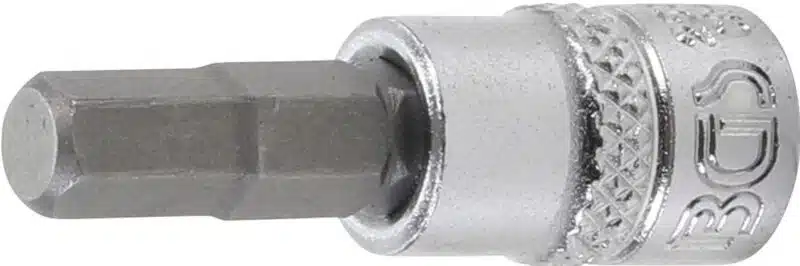 Bit Imbus 6mm cu tubulara 1/4" (6