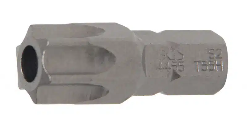 Bit Torx T55 cu gaura de securizare Bit Torx T55 cu gaura de securizare