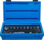 Cheie dinamometrica pentru spite 3 - 15 Nm cu capete interschimbabile Cheie dinamometrica pentru spite 3 - 15 Nm cu capete interschimbabile