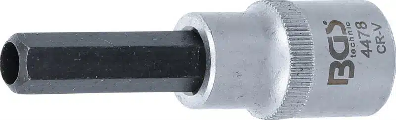 Cheie Imbus 10 mm cu gaura 7.5mm pentru injectoare