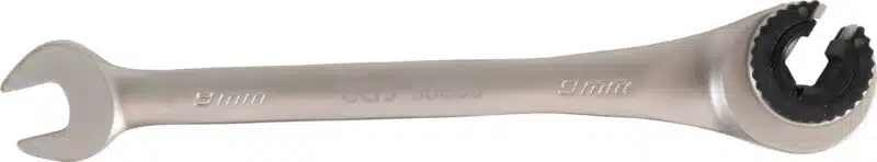 Cheie inelara cu clichet 9 mm pentru conducte