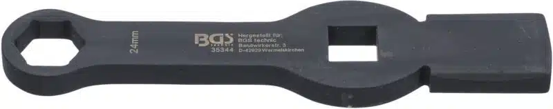 Cheie inelara de impact 24 mm in 6 colţuri