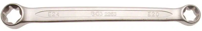 Cheie inelara dubla Profil E | E20xE24