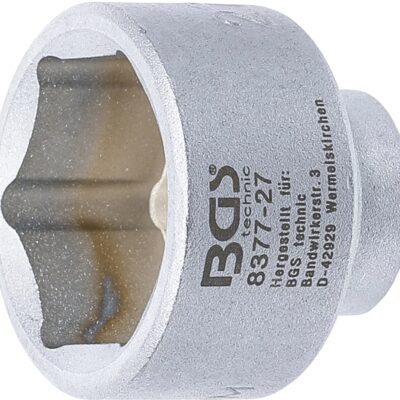 Cheie pentru filtru de ulei 27 mm pentru Mercedes A-Class, din trusa BGS 8377, BGS 8377-27