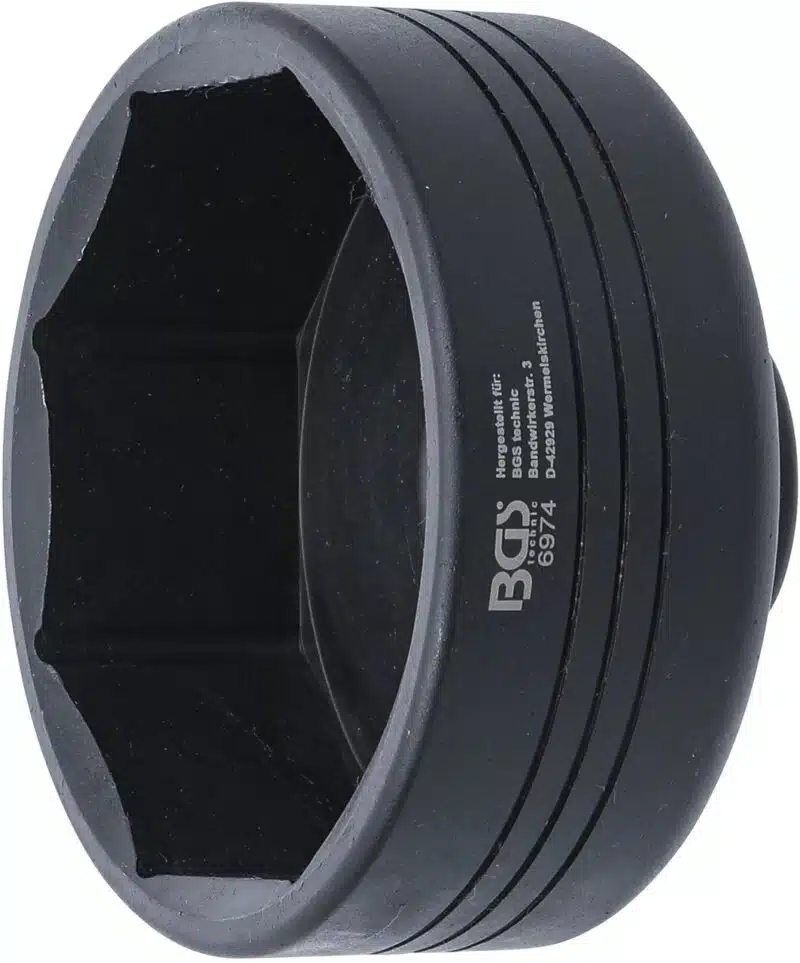Cheie tubulara 110 mm pentru capace osie remorca BPW 16 tone