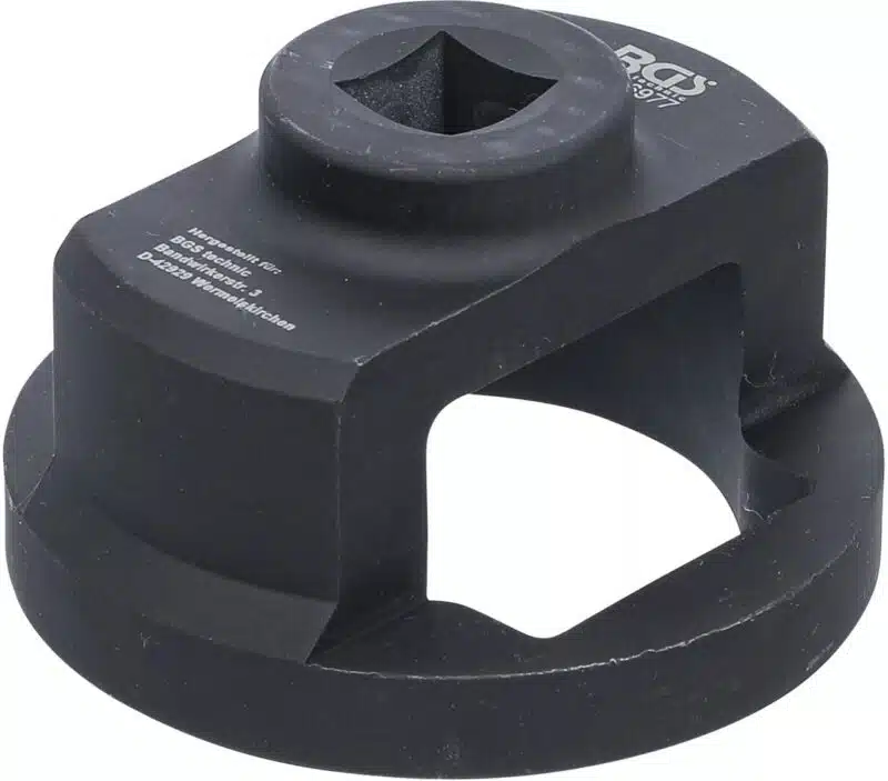 Cheie tubulara 80 mm pentru piuliţe de osie (rulment pe role)