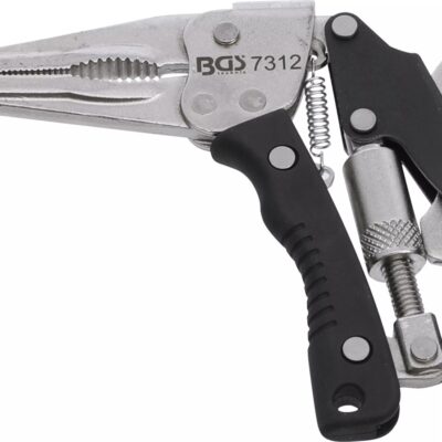 Cleşte autoblocant cu falci lungi tip pistol