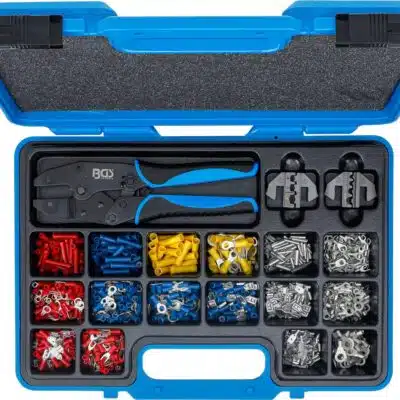 Cleste de sertizat papuci pentru cabluri electrice + conectori 1000-piese