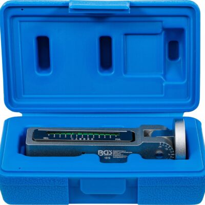 Dispozitiv magnetic pentru verificare unghi cadere roata cu reglaj dublu