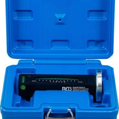 Dispozitiv magnetic reglare unghi cadere roata