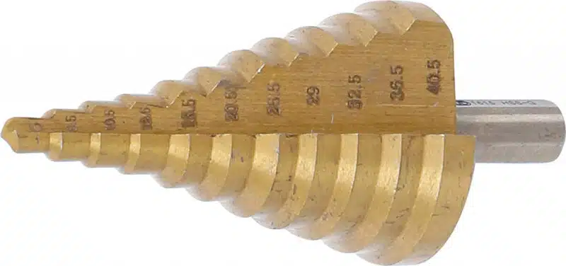 Freza de gaurit si majorat in trepte pentru metal 6-40.5mm