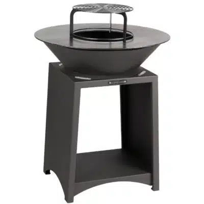 Gratar Metalic cu Plita Rotunda 750mm