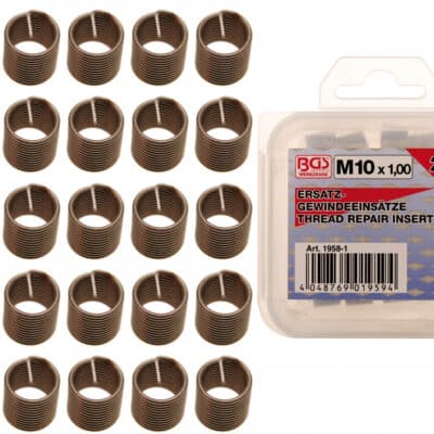 Insertii Helicoil pentru reparatii filete M10x1.0
