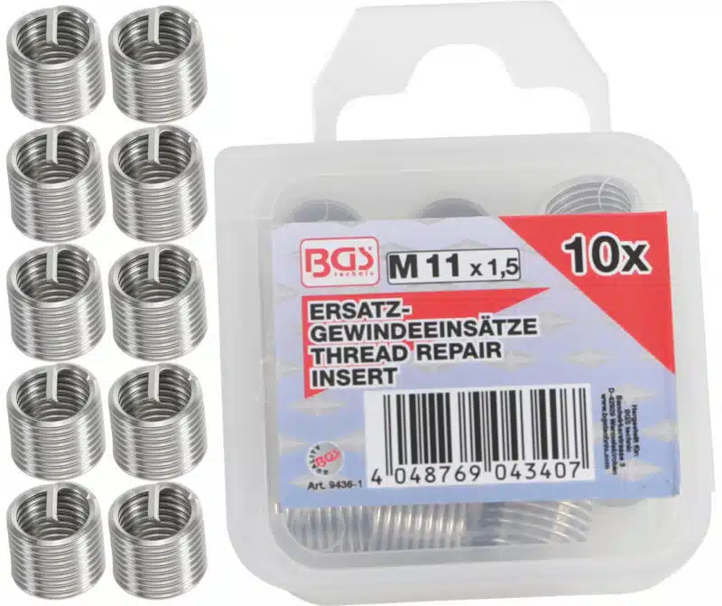 Insertii Helicoil pentru reparatii filete M11x1.5