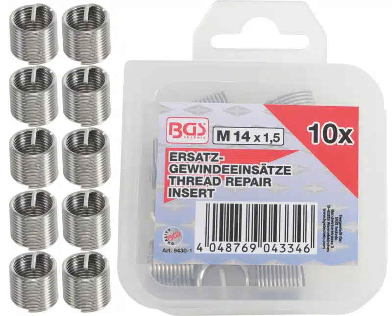Insertii Helicoil pentru reparatii filete M14x1.5