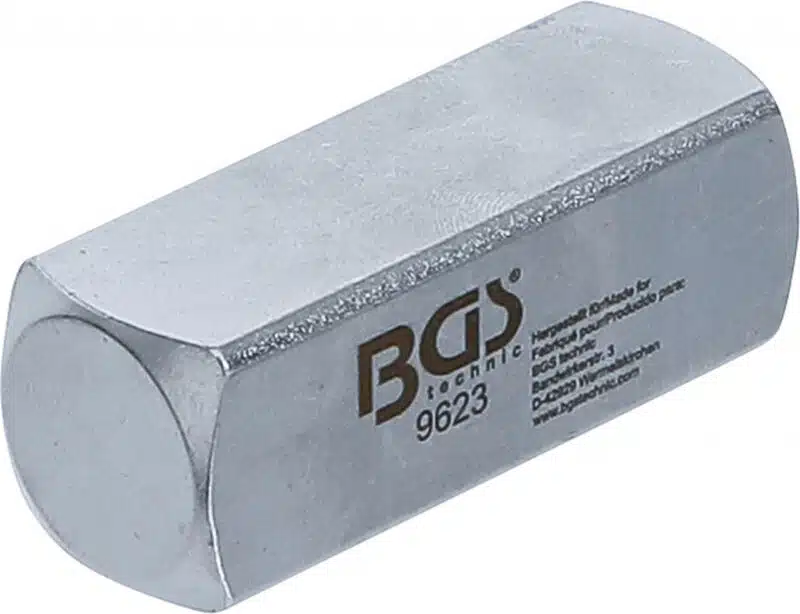 Patrat antrenare | Patrat exterior 20 mm (3/4“) pentru BGS 9622