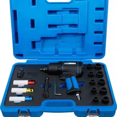 Pistol de impact 1200 Nm + chei tubulare de impact 12 - 22 mm