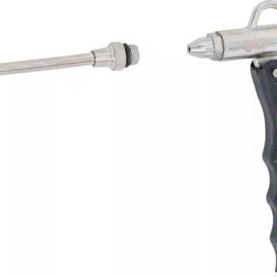 Pistol de suflat aer cu regulator de debit