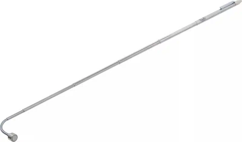 Recuperator magnetic telescopic cu cap flexibil