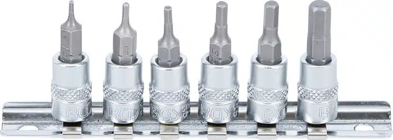 Set biti Imbus cu tubulara 1.5 - 6mm