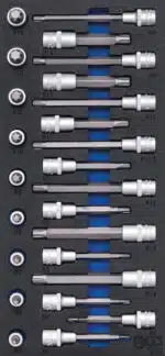 Set biţi profil Ribe M5-M14 Set biţi profil Ribe M5-M14