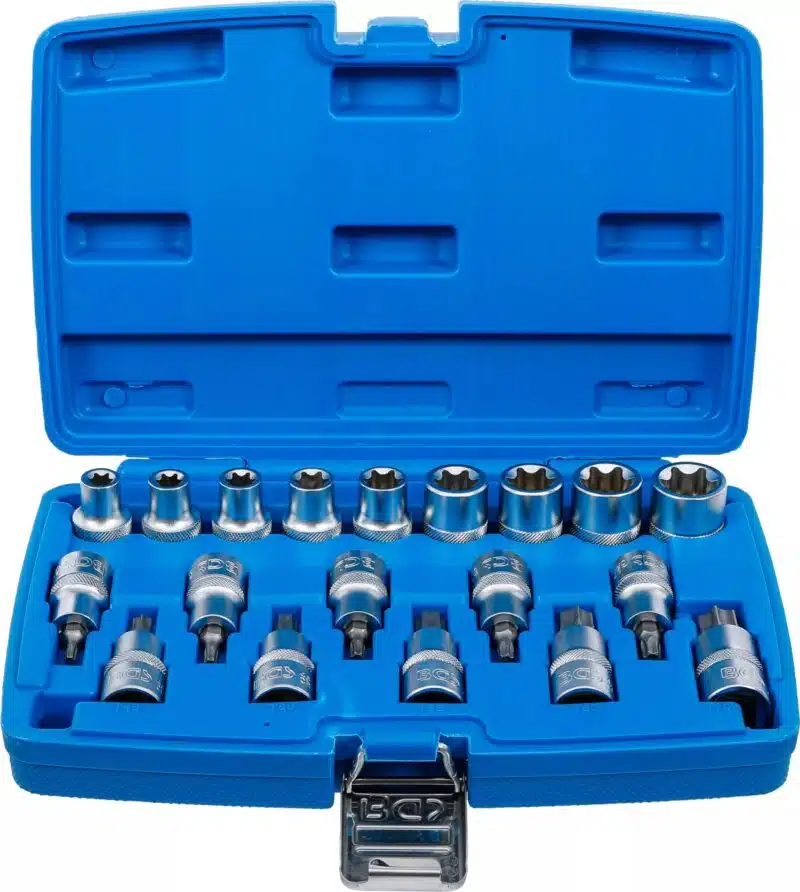 Set biti Torx T20-T70 si tubulare profil E E10-E24