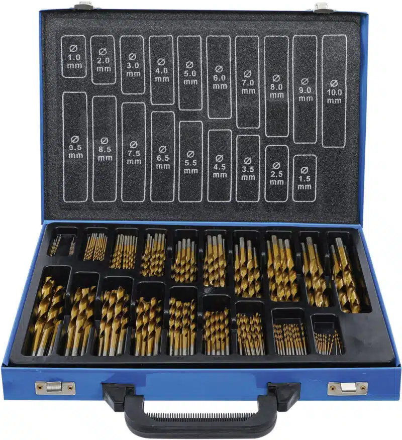Set burghie 44936 mm HSS acoperite cu Titan