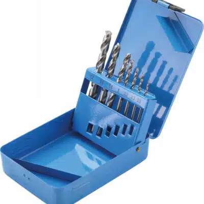 Set burghie Ø 2,5 - 10,2 mm, cote de pregaurire pentru filetare, 7 piese, BGS 9580
