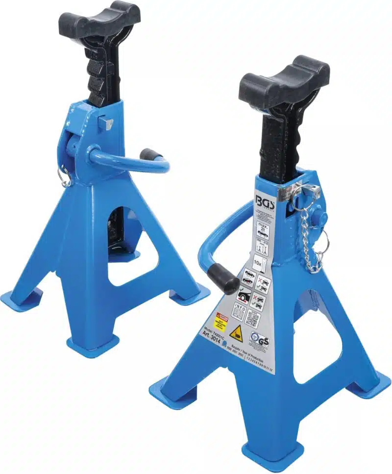 Set capre de sustinere cu sarcina max. 2tone ajustabile pe inaltime 278-423mm Set capre de sustinere cu sarcina max. 2tone ajustabile pe inaltime 278-423mm