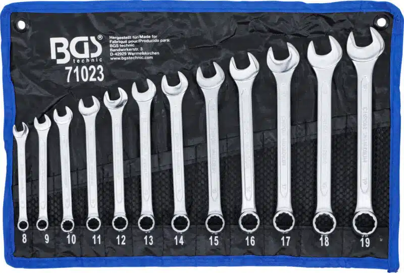 Set chei combinate 8 - 19 mm